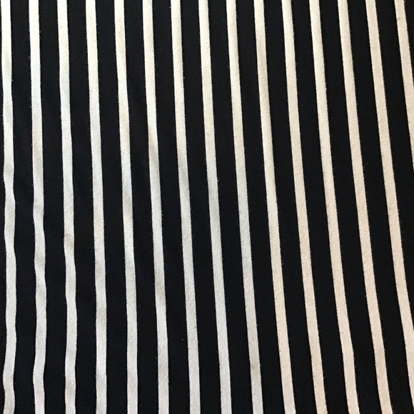 CALVIN Klein Dress Size 3X Maxi Tank Striped Sleeveless Black Cream Sun Dress - Picture 5 of 8